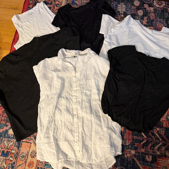Black and white professional tops - Picture 1 of 5